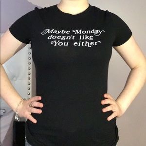 GREAT CONDITION! Funny saying black top